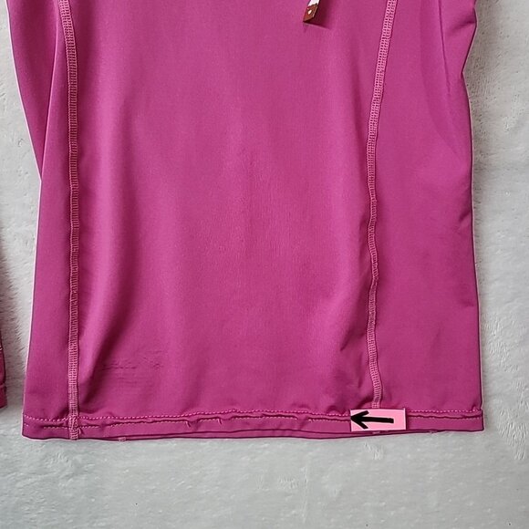 O'NEILL Surf Girls Long Sleeve Compression Shirt Stretch UPF 50+ Pink Size S - Picture 7 of 15